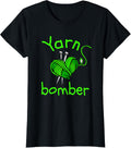 I Love Knitting Yarn Bomber