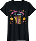 11th Birthday This Girl Is Now 11 Eleven Year Old Birthday Girls Design 3
