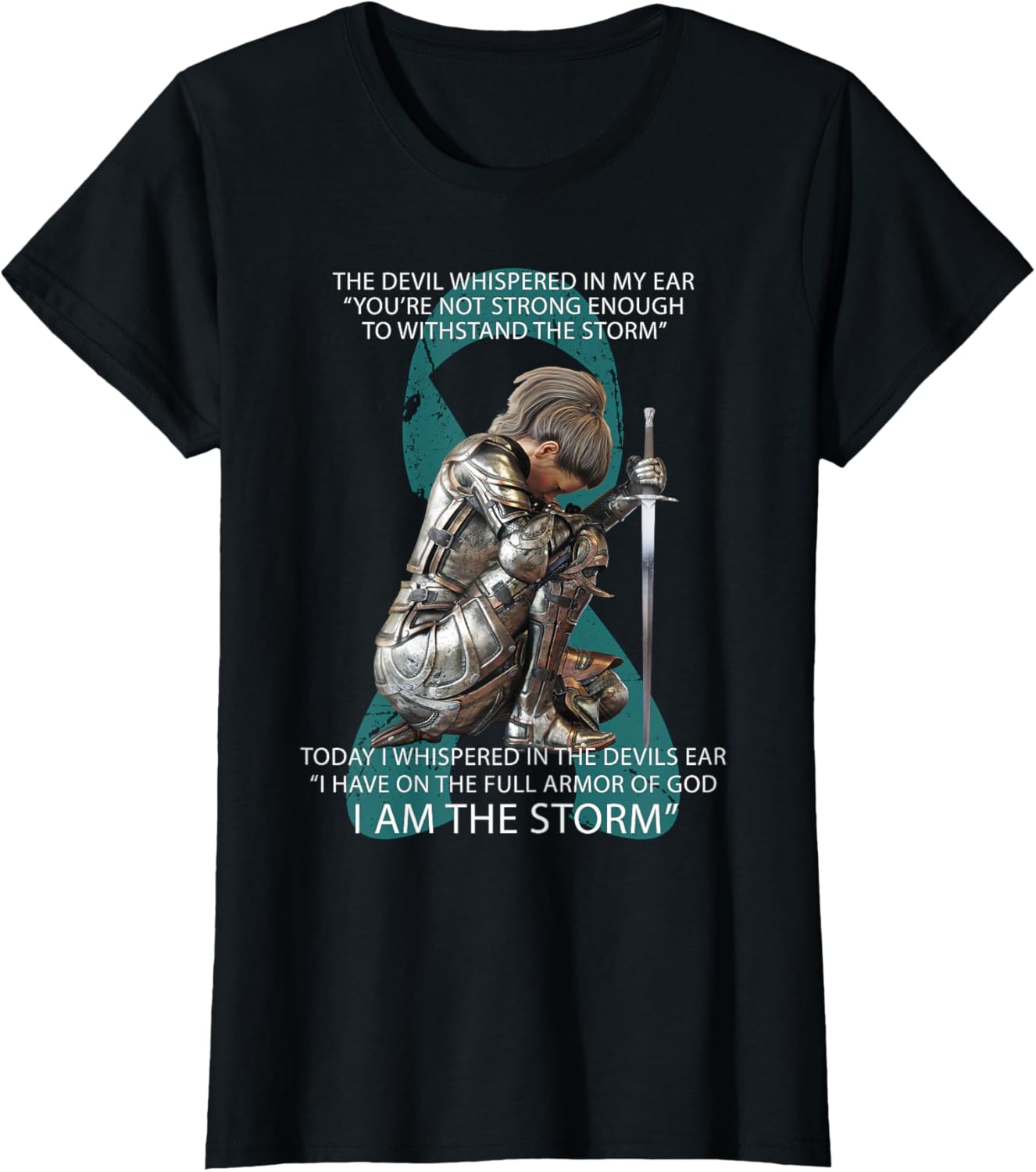 I Am The Storm Mom Sister Women Ovarian Cancer Awareness