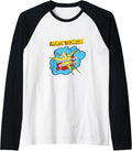 Printer Technician Funny Superhero Job Raglan Baseball Tee