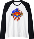 Funny Super Screen Printer Hero Job Raglan Baseball Tee