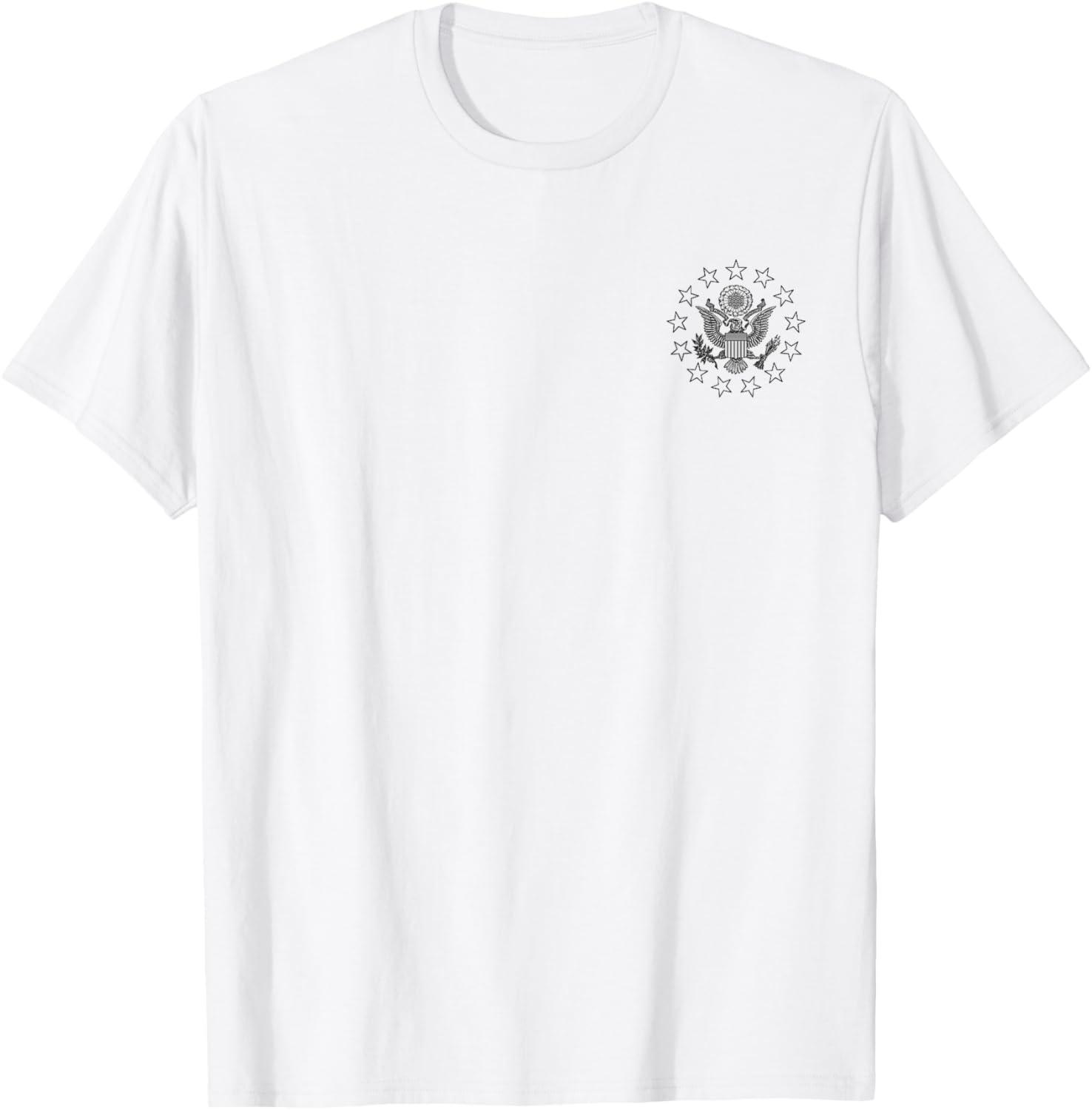 Usa United States Eagle Symbol Arms Seal Ring Of Stars