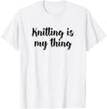 Knitting Is My Thing Love To Knit Yarn Scarf Sweater