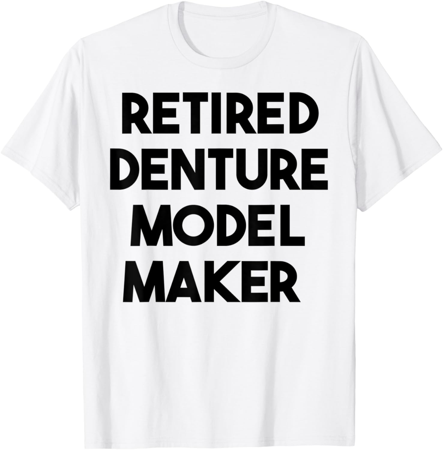 Retired Denture Model Maker