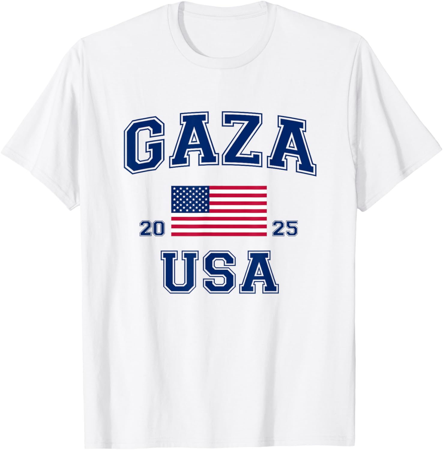 Gaza Usa Make Gaza Great Again American Flag 2025 America