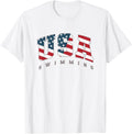 Usa Swimming American Flag Team Sport Athlete Support