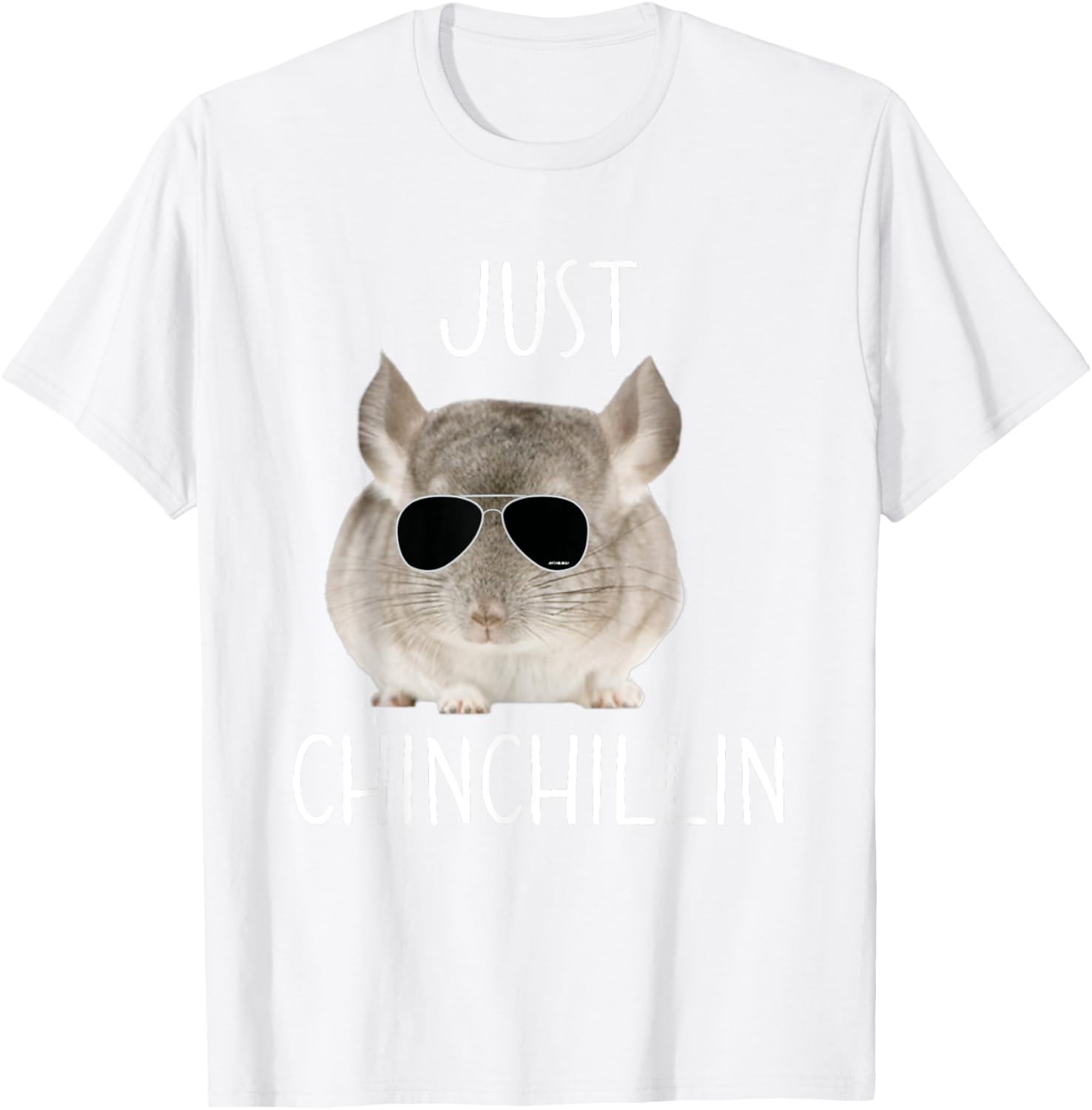 Just Chinchillin T Shirt Chinchilla Bro Relaxing Chillin