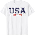 4Th Of July Patriotic Us Flag Usa Est 1776 America Men Women