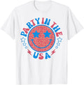 Party In The Usa 4Th Of July Preppy Smile Kids Teen Girls