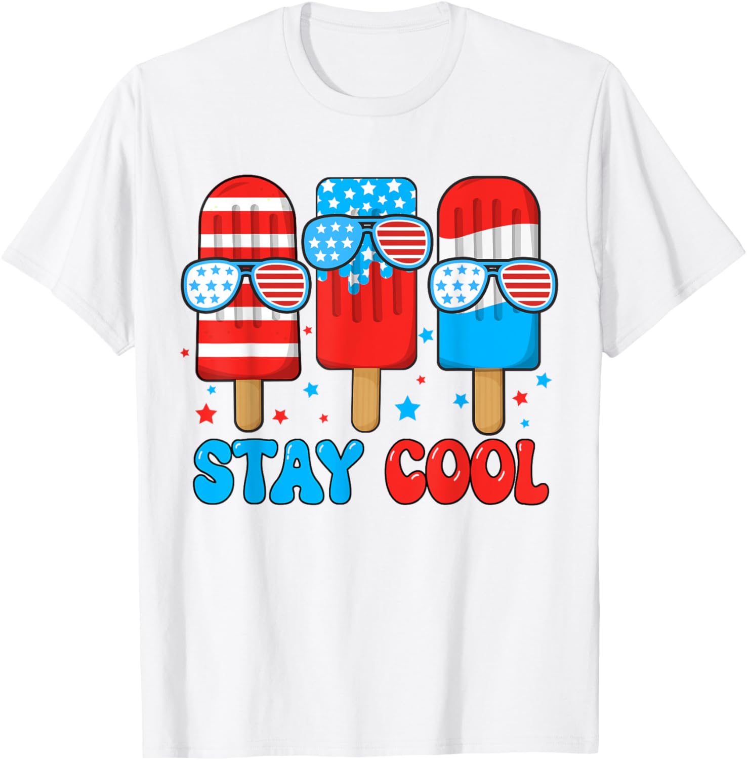Toddler Stay Cool Popsicle 4Th July Usa Flag Boy Patriotic