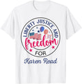 Free Karen Read Justice For Officer John Okeefe Usa Pink