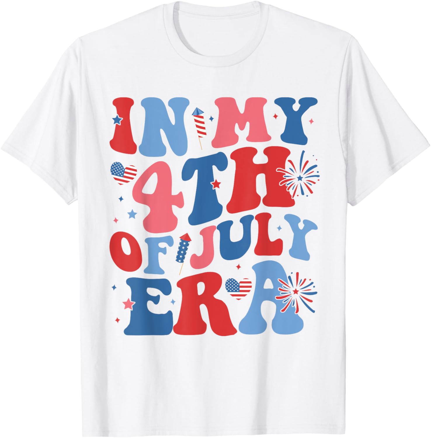 In My 4Th Of July Era Funny Patriotic Usa Flag American