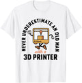3D Printing Old Man With A 3D Printer 3D Filament