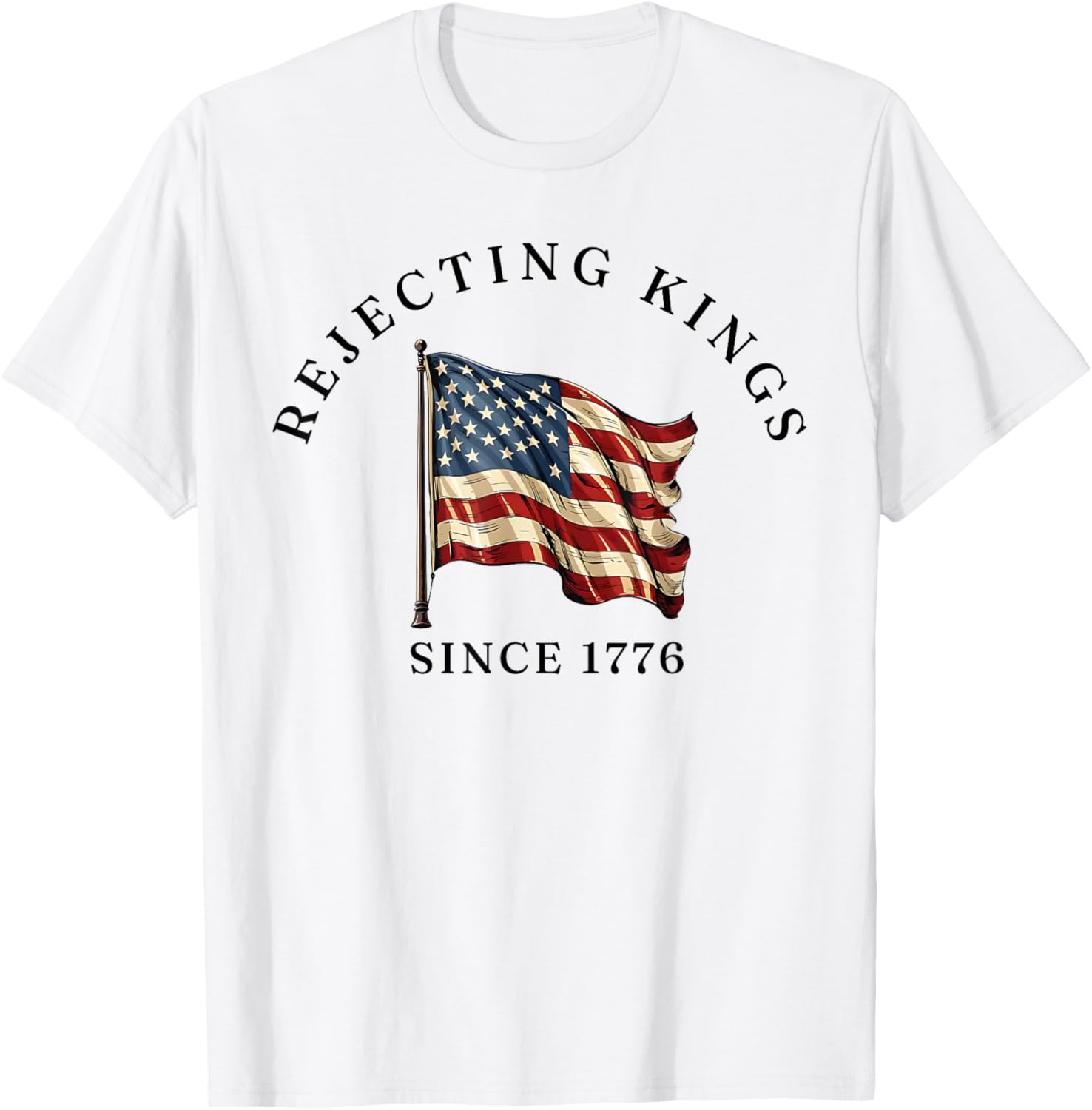 No Kings In America We The People Resist Usa Flag 4Th July