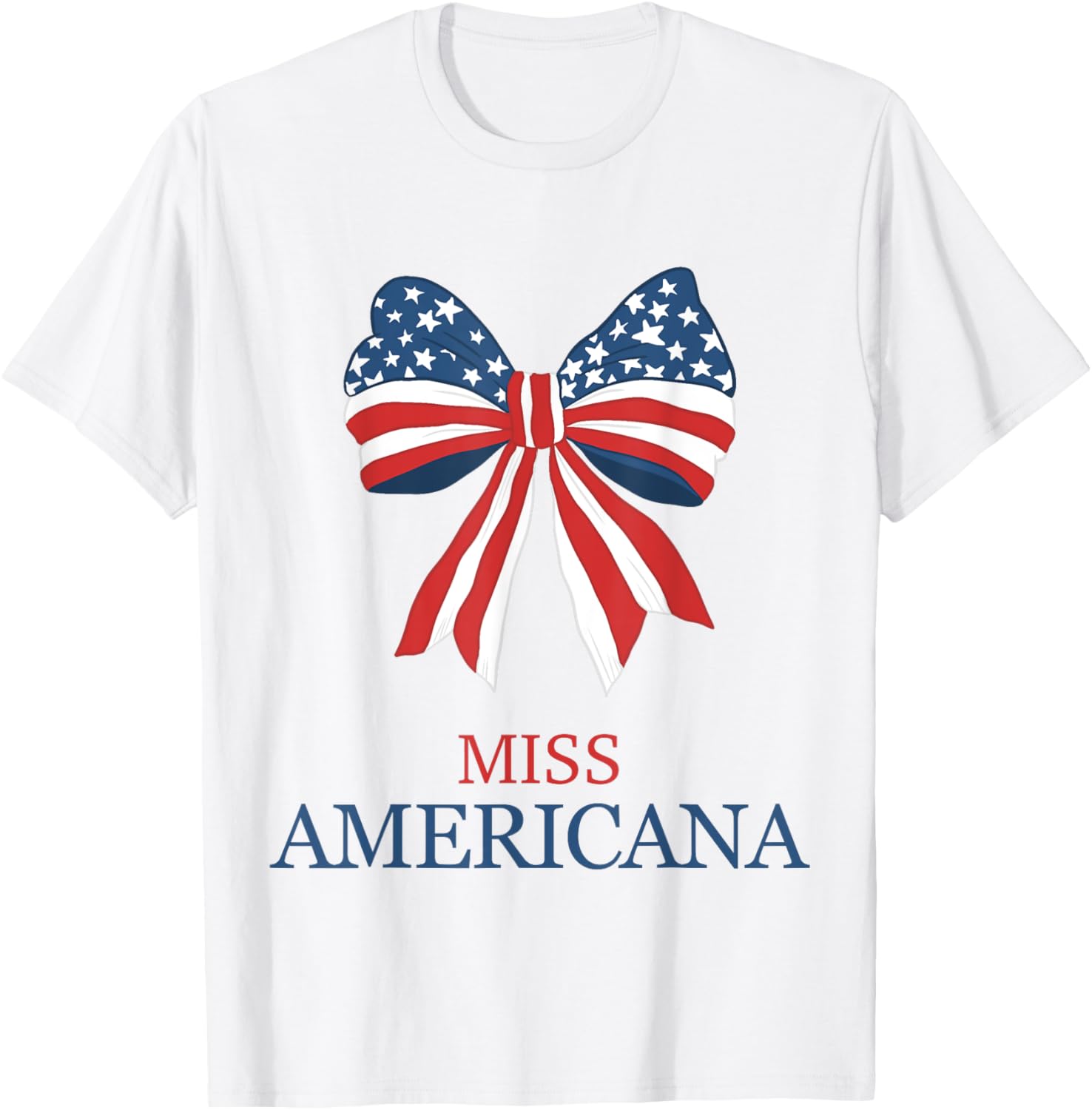 Miss Americana Retro Independence 4Th Of July Kid Girl Cute
