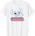 Disney Lilo Stitch 4Th Of July American Flag Ohana Stitch