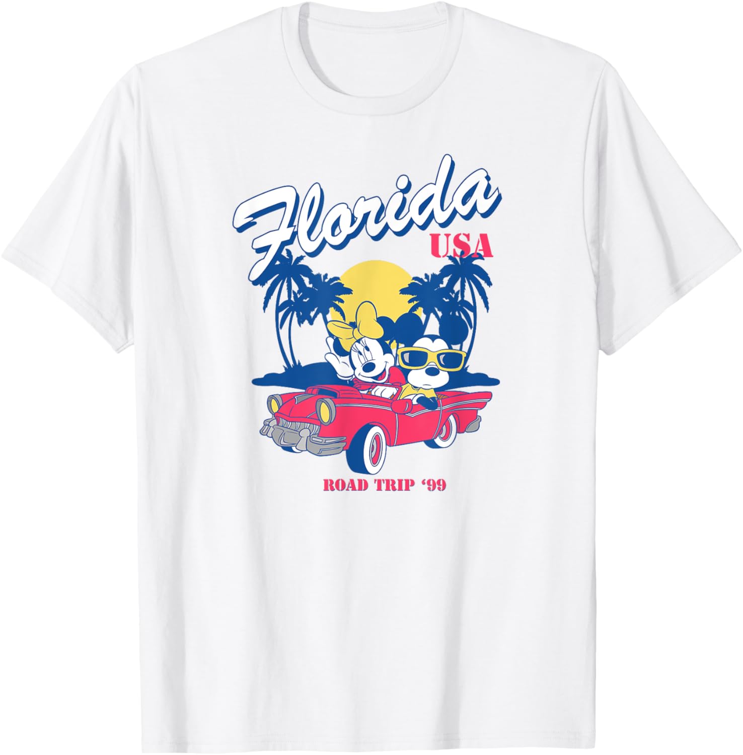 Disney Mickey And Friends Road Trip To Florida Usa Vintage
