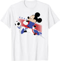 Disney Mickey And Friends Usa Soccer Vintage Mickey