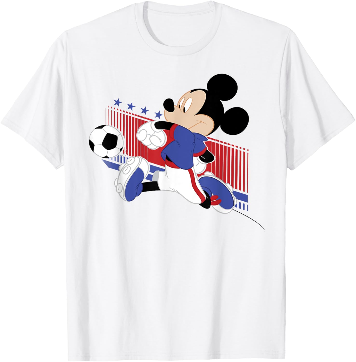 Disney Mickey And Friends Usa Soccer Vintage Mickey