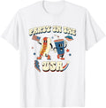 Retro Party In The Usa Funny Hot Dog 4Th July Toddler Kids