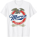 Retro Merica Eagle 4Th Of July Funny Usa Men Women Kids