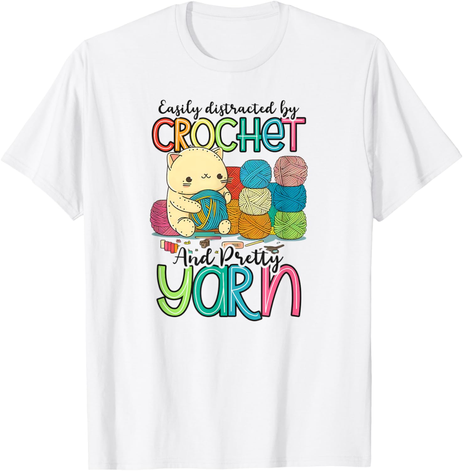 Crochet And Pretty Yarn Cat Design Crocheting