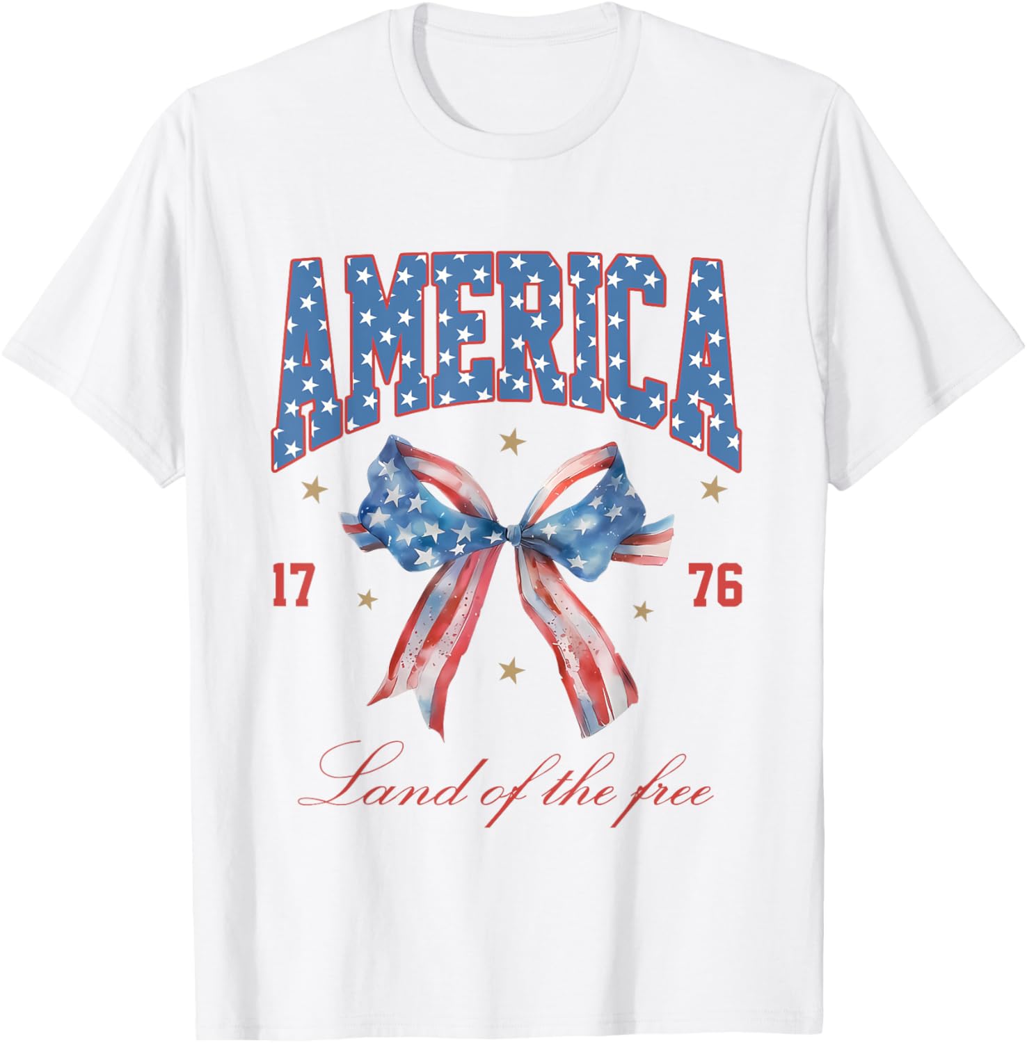 4Th Of July America Coquette Bow Independence Day Patriotic