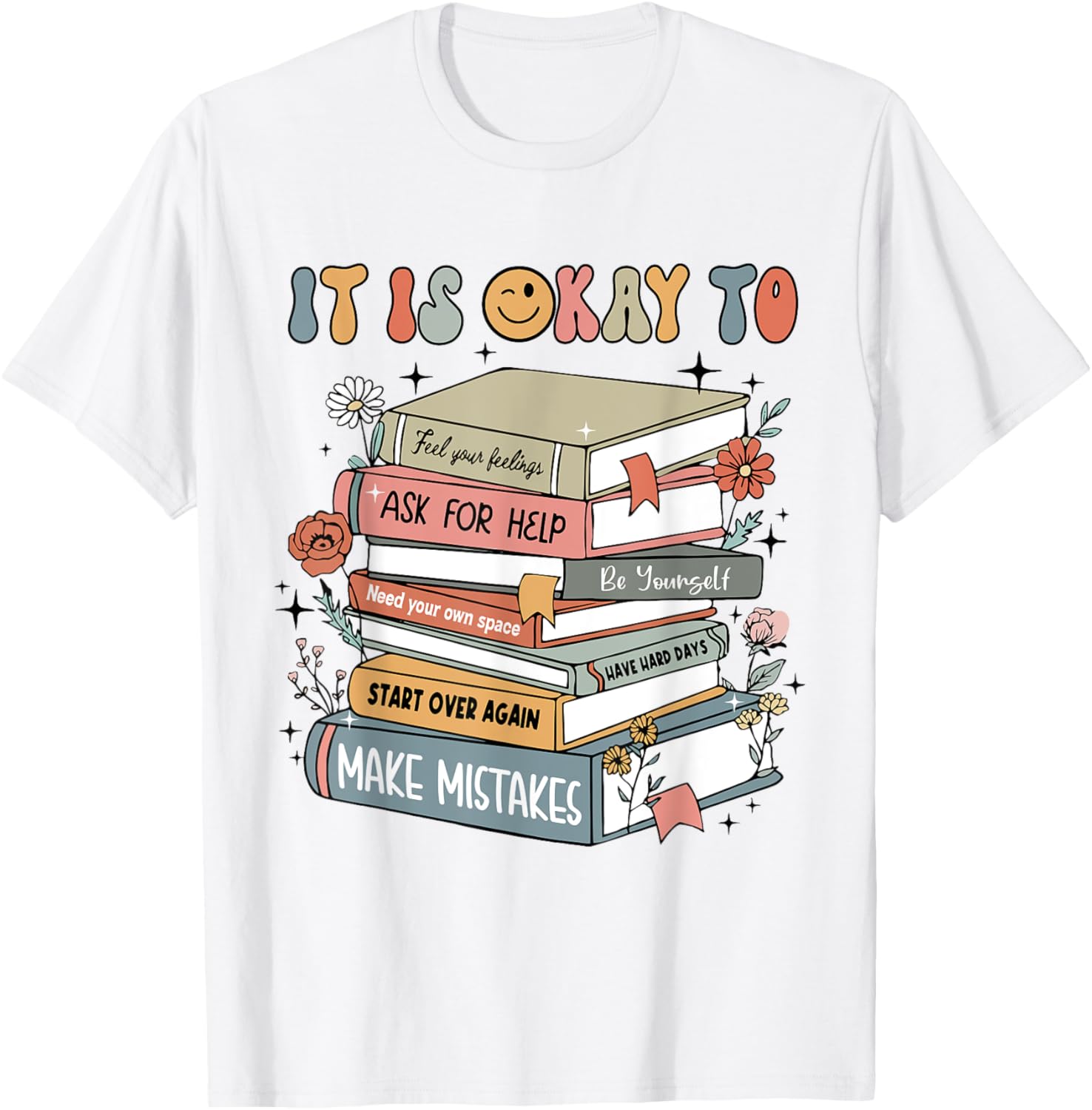 Its Okay To Not Be Okay Mental Health Awareness Books Flower