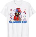 All American Chick Patriotic Usa Flag Chicken 4Th Of July