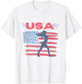 Cute Gymnastics American Flag Star For Patriotic Usa Gymnast