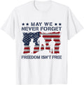 May We Never Forget Freedom Isnt Free Usa Army