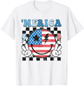 4Th Of July Merica Boys Teens Men Women Kids American Flag
