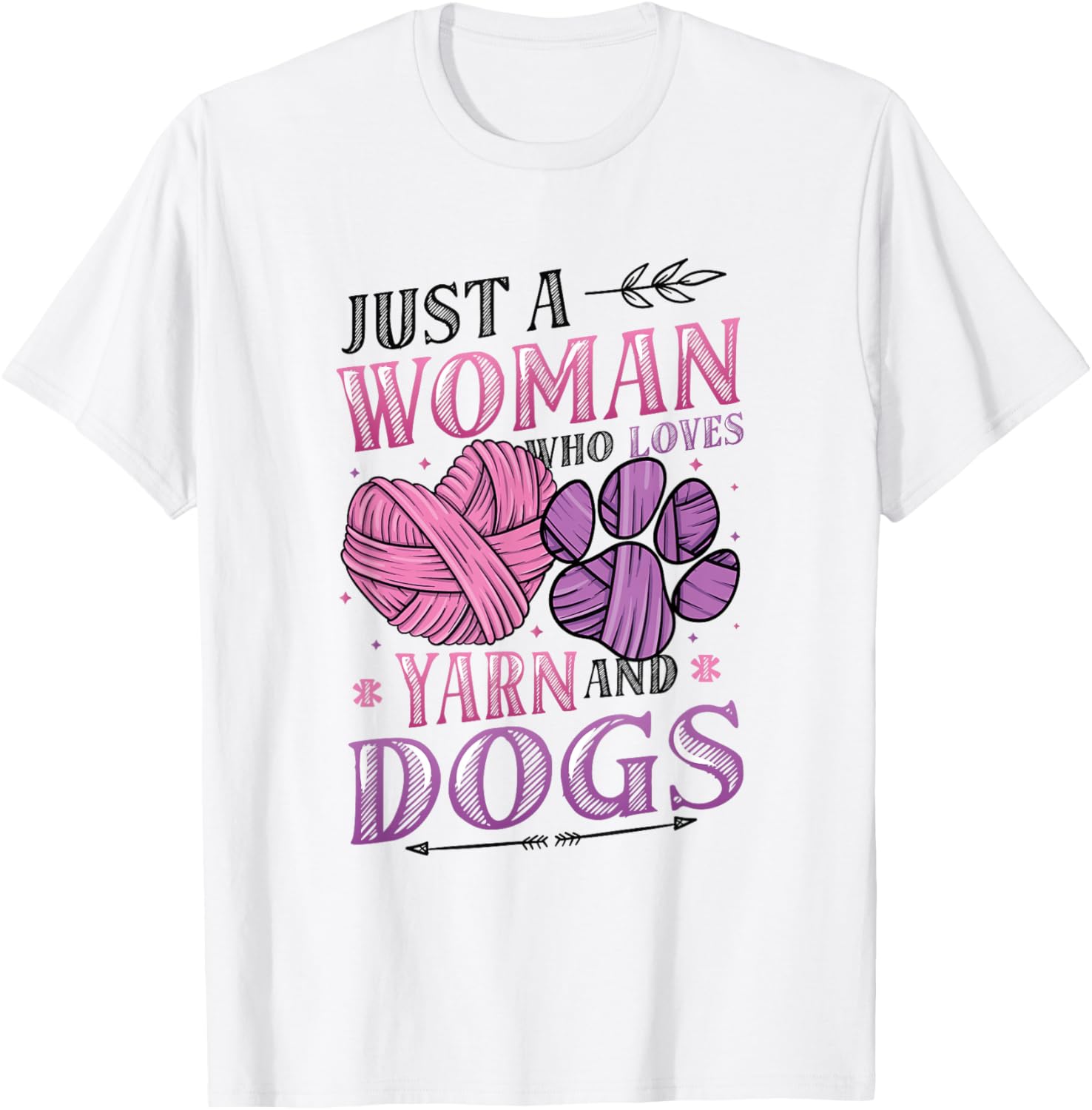 Just A Woman Who Loves Yarn And Dogs Yarn Lover