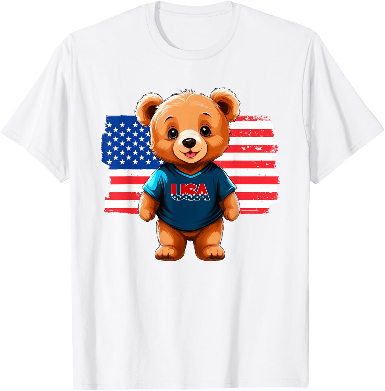 Usa Flag Childrens Teddy Bear