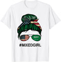 Saudi Arabia American Flag Usa Saudi Arabian Messy Bun