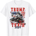 Trump Train 2024 American Flag Patriotic Freedom 4Th Of July