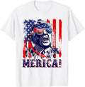 Trump Merica 4Th Of July American Flag Murica Merica Gifts