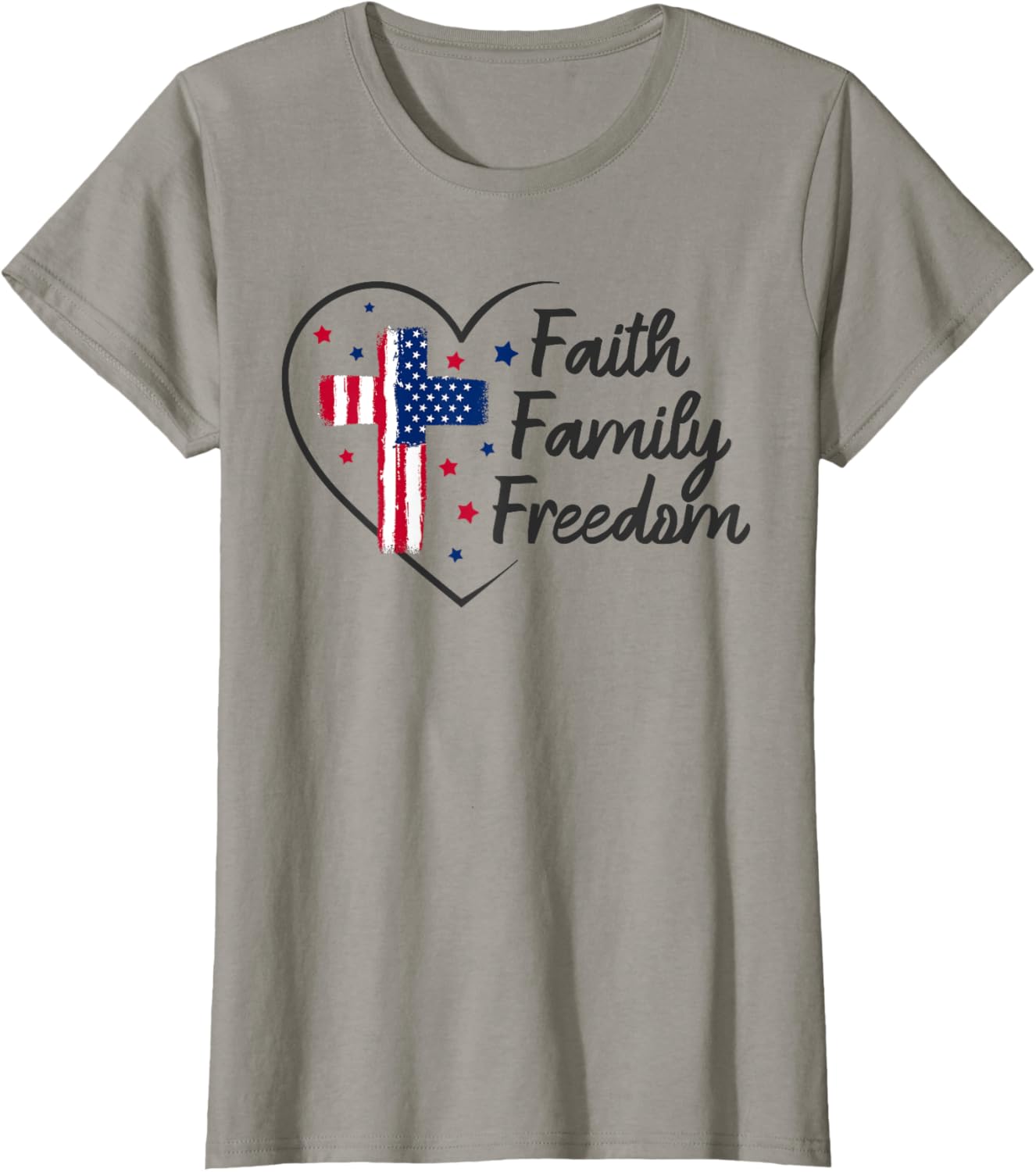 American Flag Faith Family Freedom Us Star Stripes Patriotic