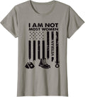 Im Not Most Women Veteran Day Usa Flag
