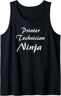 Printer Technician Tshirt Job Occupation Funny Work Title Tank Top