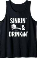 Sinkin' and Drinkin' funny golf Tank Top
