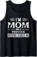 I Am A Mom Printer T Shirt Funny Women Tank Top