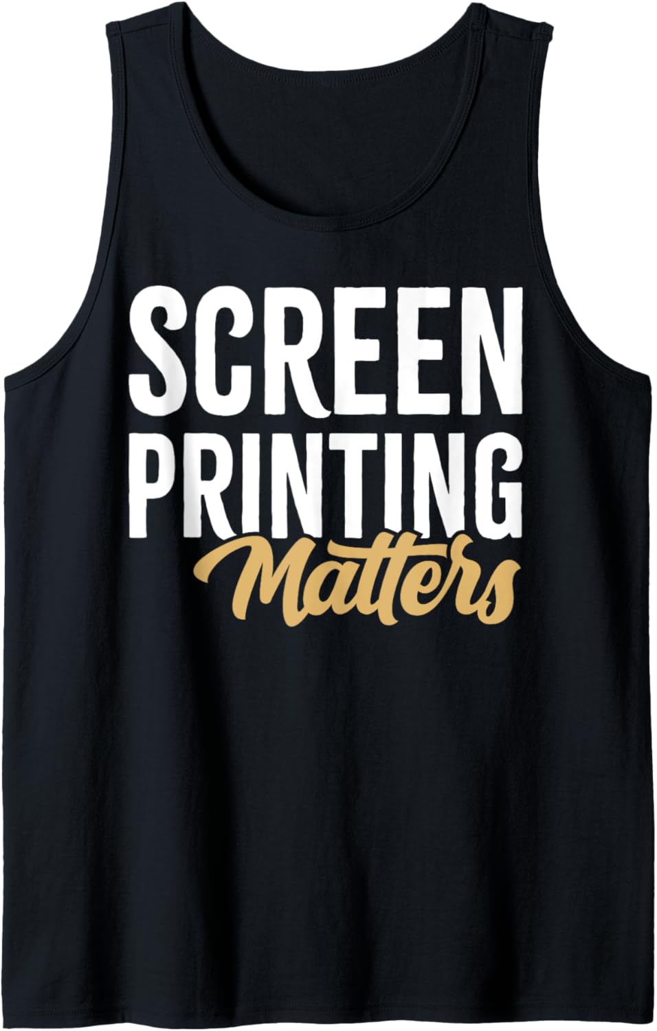 Screen Printing Matters Vintage Screen Printer Printmaker Tank Top