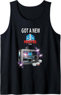 Got A New 3D Printer T Shirt Funny Idea Men Tank Top