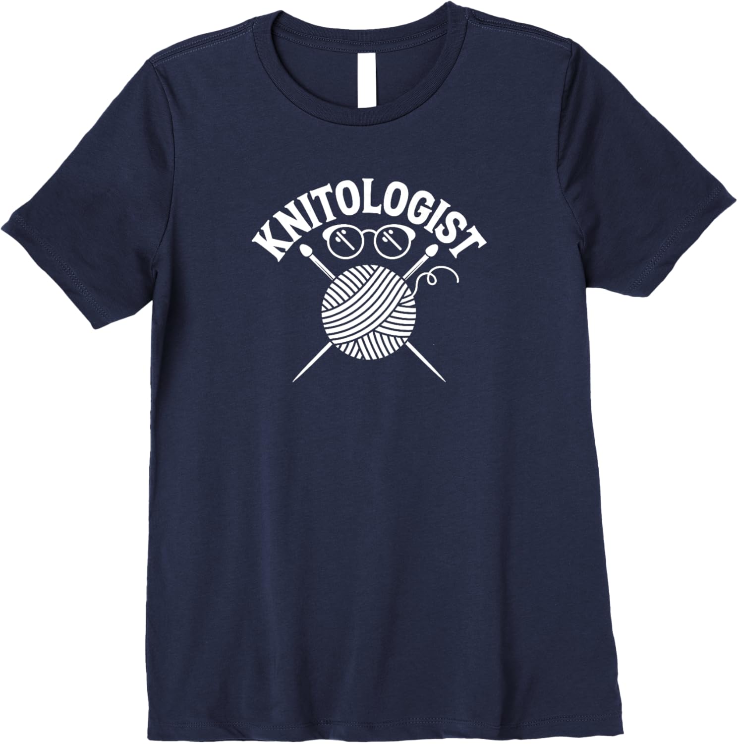 Womens Knitologist Quote for Yarn Lovers Women Premium
