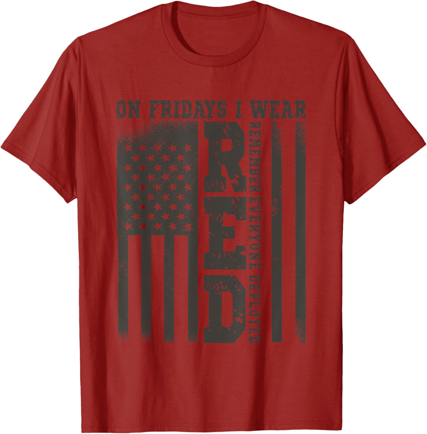 Friday I Wear Usa And Support American Troops