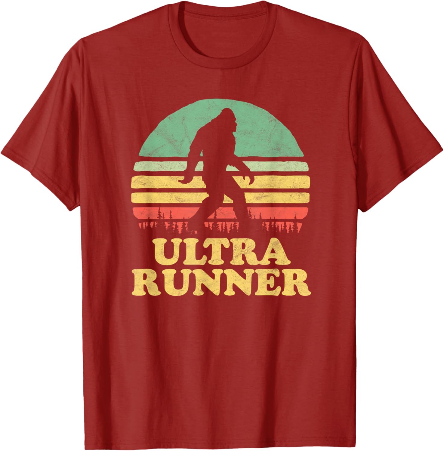 Bigfoot Ultra Runner Vintage Trail Marathon T-Shirt
