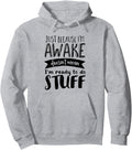 Funny Sarcastic Hoodie Not A Morning Person Hate Waking Up Pullover Hoodie