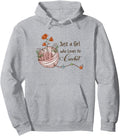 Funny Crochet Graphic Theme Tee Shirts Yarn Crochet Lover Pullover Hoodie