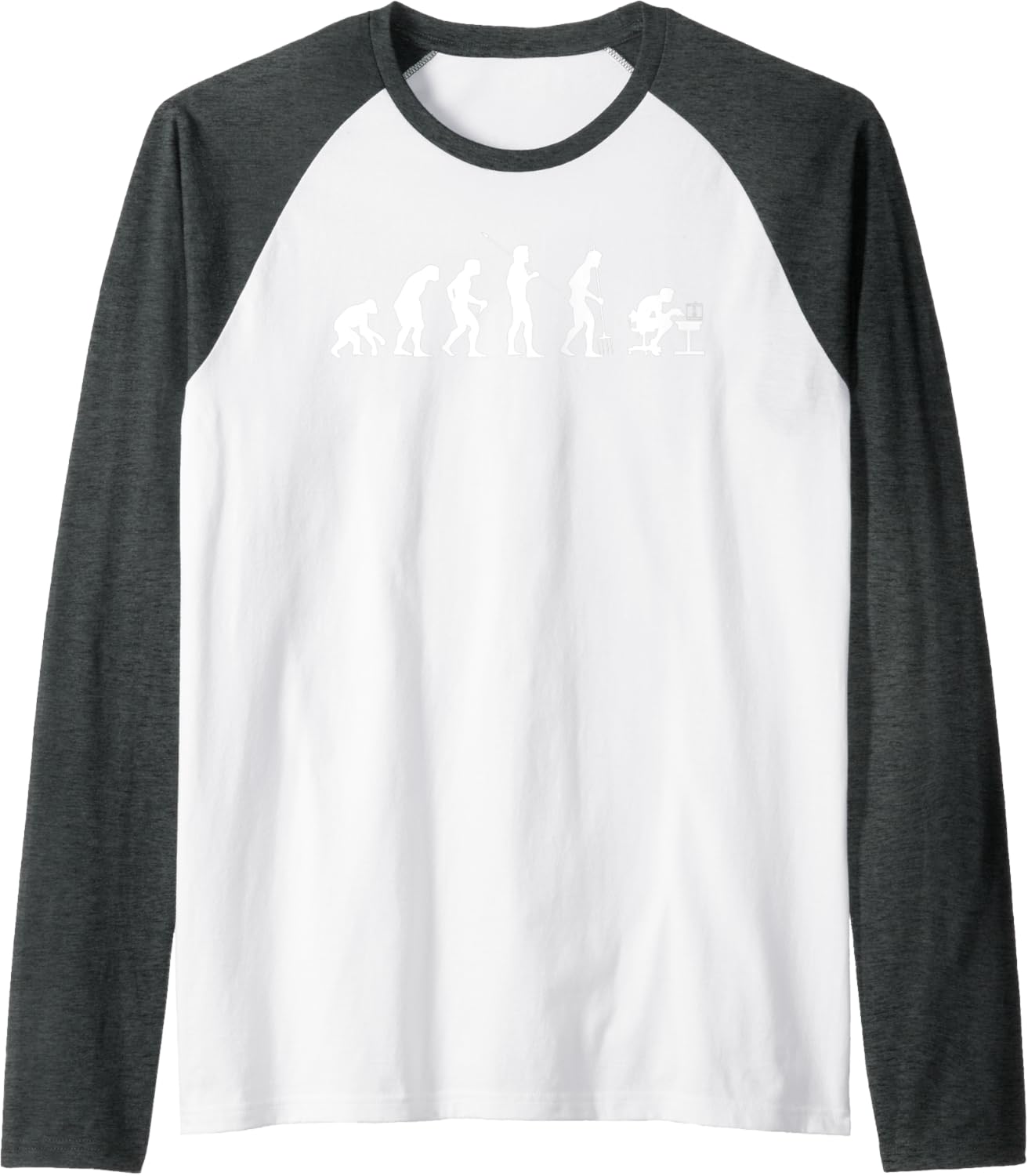 3D Printer Human Evolution 3D Printer Designer 3D Printer Raglan Baseball Tee